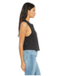 Love Ladies Racerback Cropped Tank Top