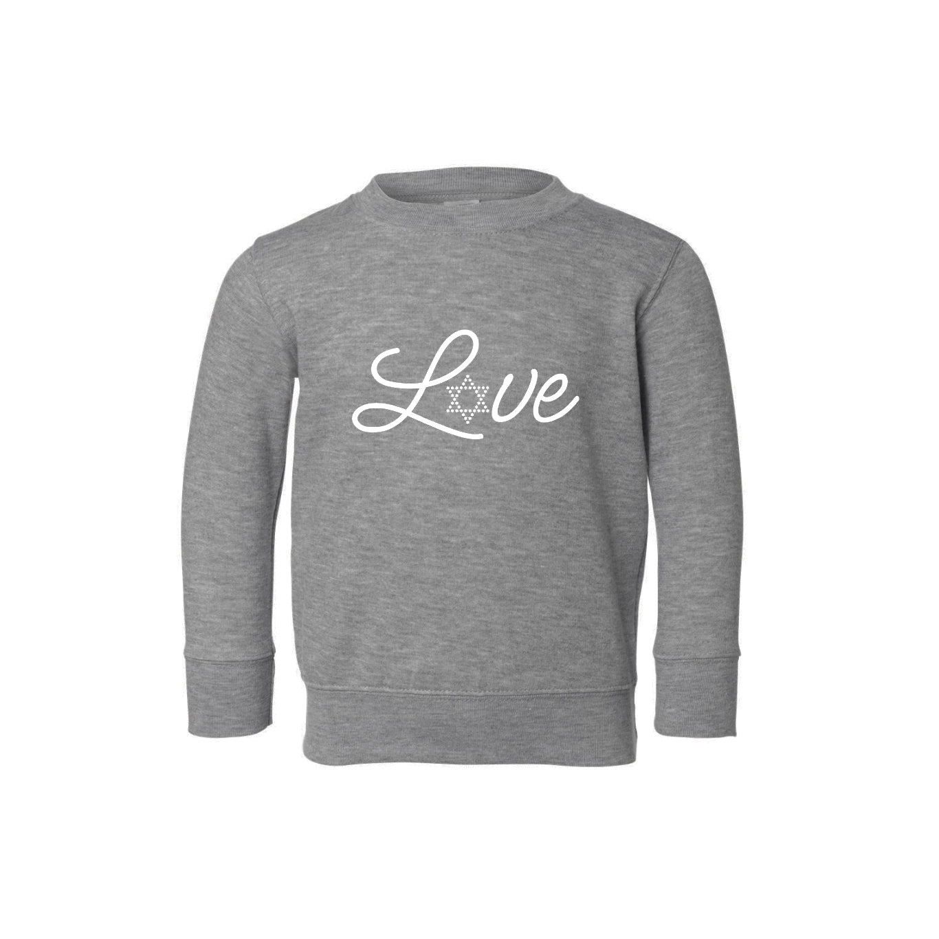 Love Crewneck Toddler Sweatshirt