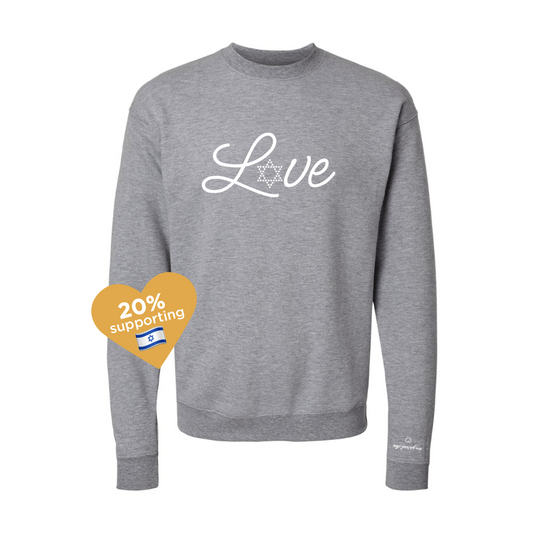 Love Crewneck Adult Unisex Sweatshirt