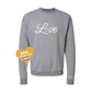 Love Crewneck Adult Sweatshirt