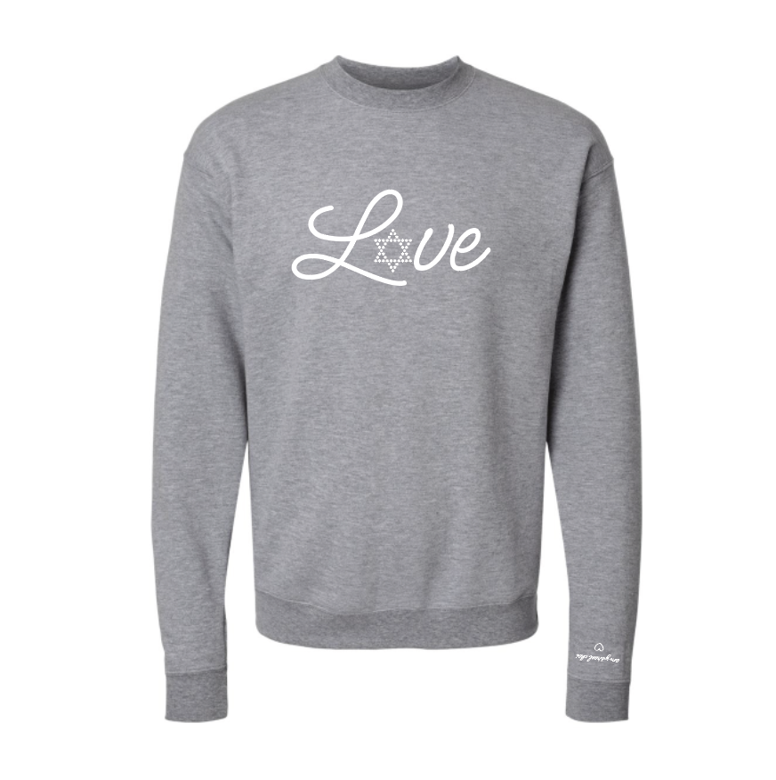 Love Crewneck Adult Unisex Sweatshirt