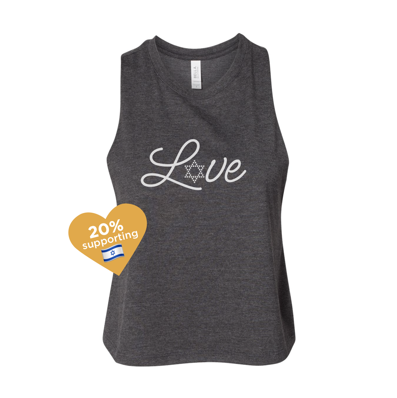 Love Ladies Racerback Tank
