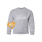 Love Crewneck Kids Sweatshirt